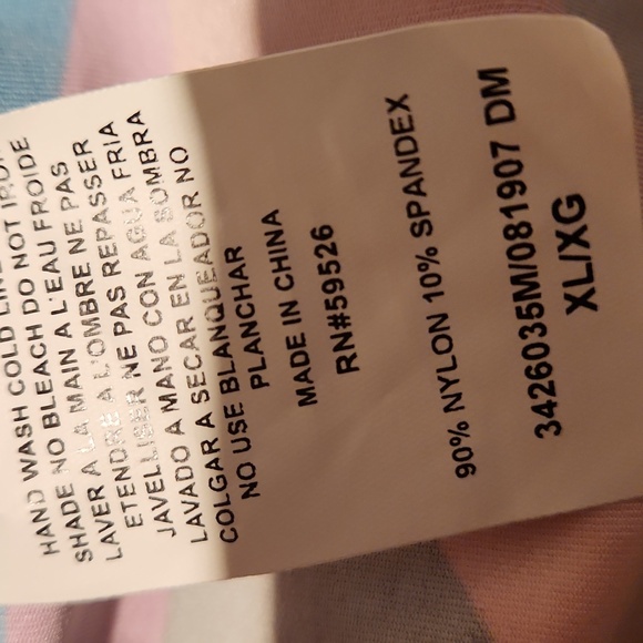 ❤️ NWOT! TRINA TURK SWIM COVER-UP TUNIC DRESS, HAWAIIAN BIRDS OF PARADISE, XL - Picture 9 of 16